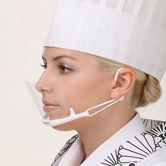 Transparent Mask for Cooking