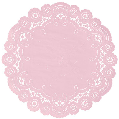 Light Pink Paper Doilies