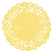 Yellow Paper Doilies